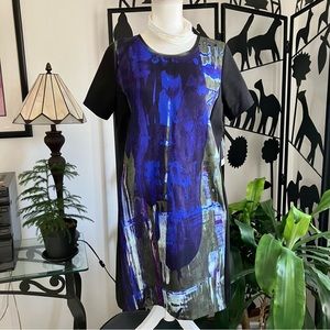 NWT Simple Vera Autumn Romance Print Dress